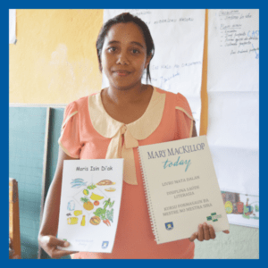 Image of teacher in Timor-Leste