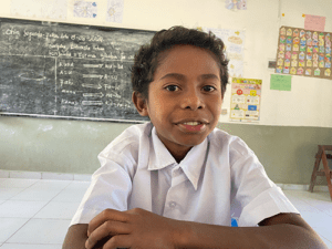 Joaquim, learning to love school