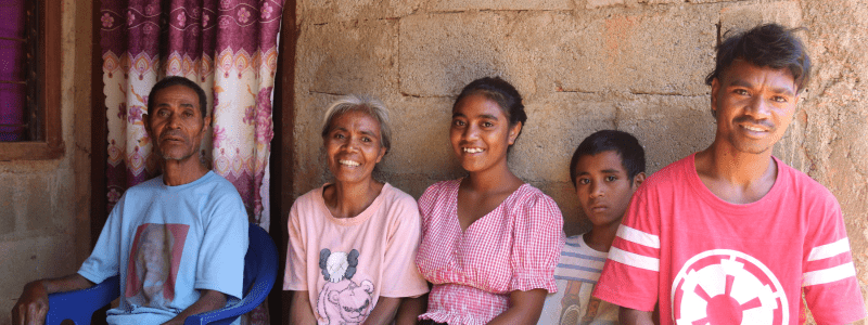 Family in Timor-Leste